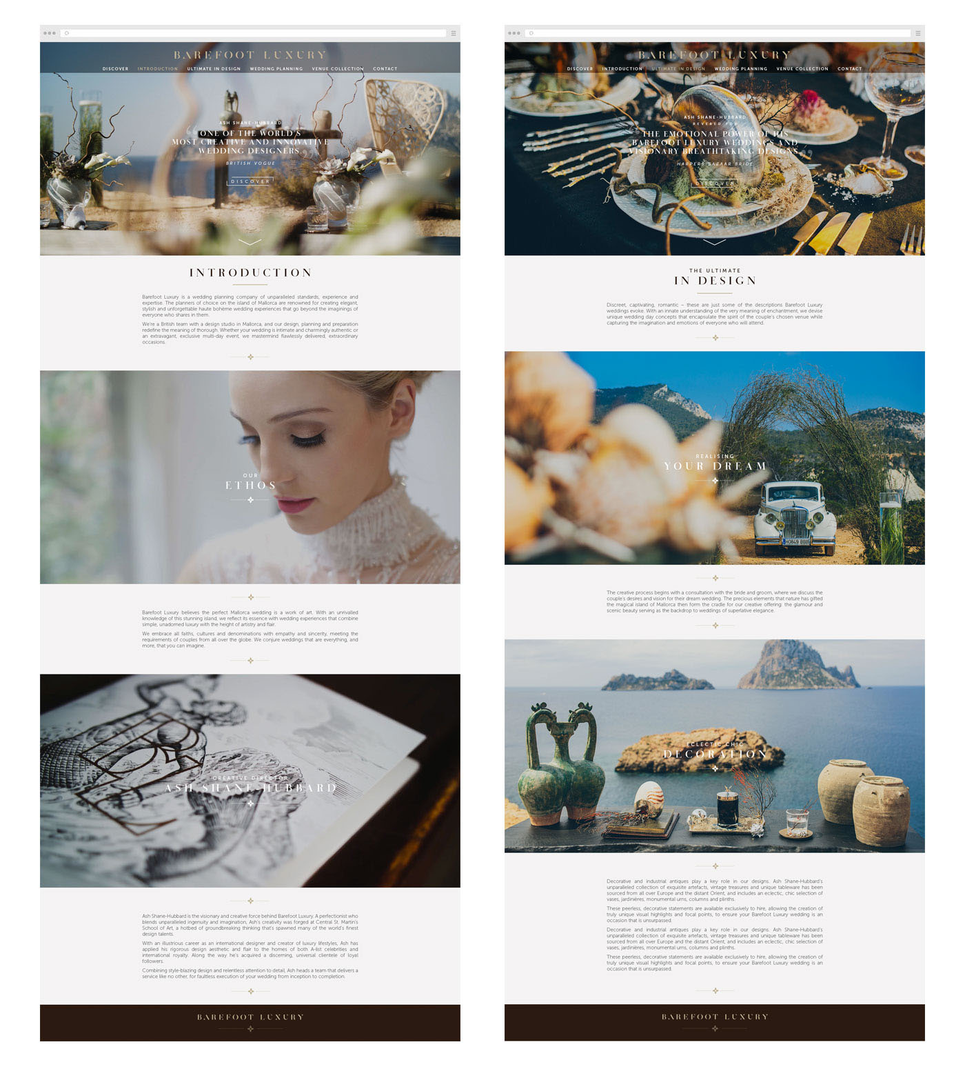 branding  wedding luxury design typography   Website Design mallorca Stationery digital brochure Logo Design