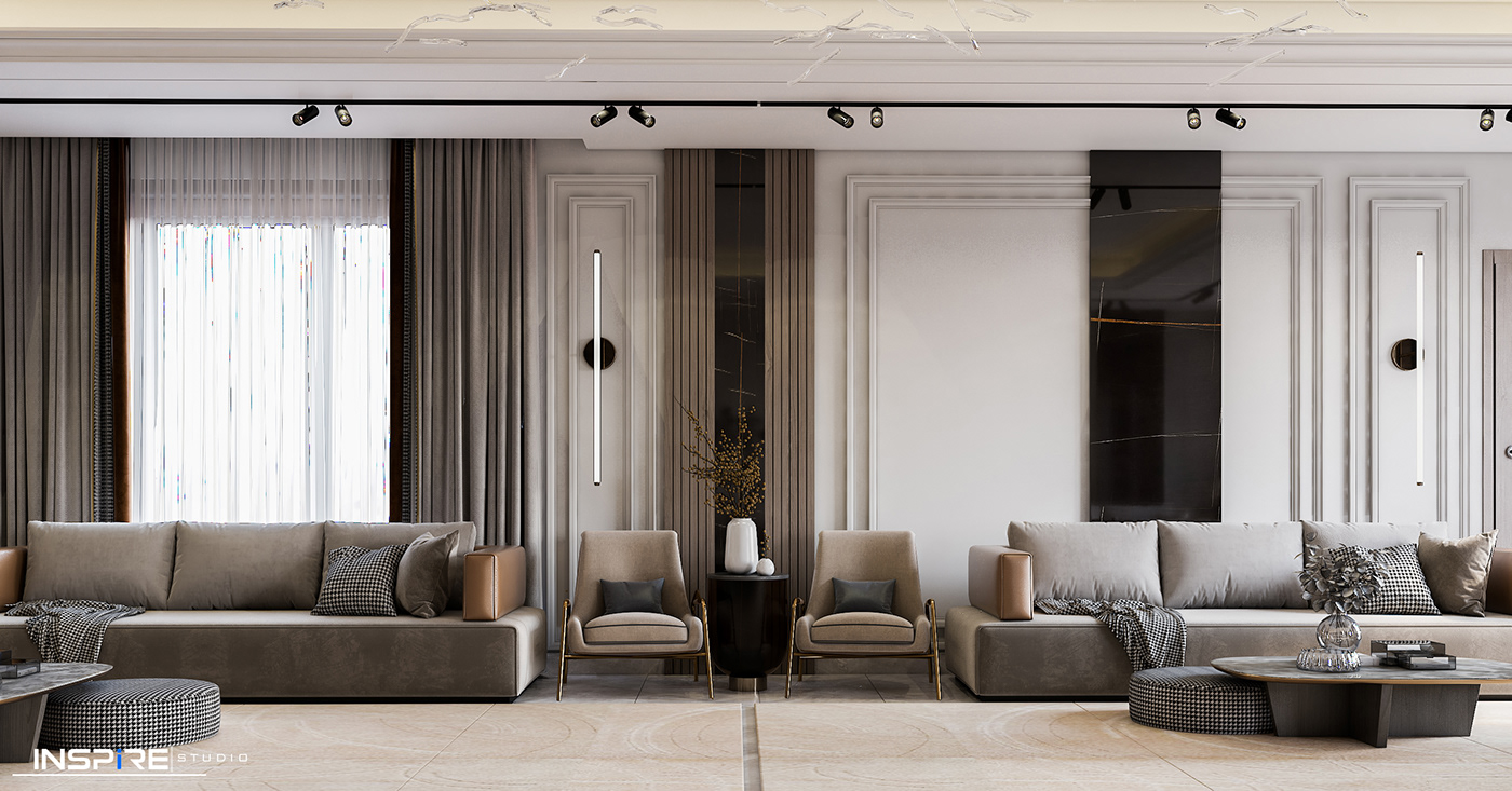 Interior interior design  MAJLIS Men Majlis men majlis neoclassic neoclassic neoclassic design