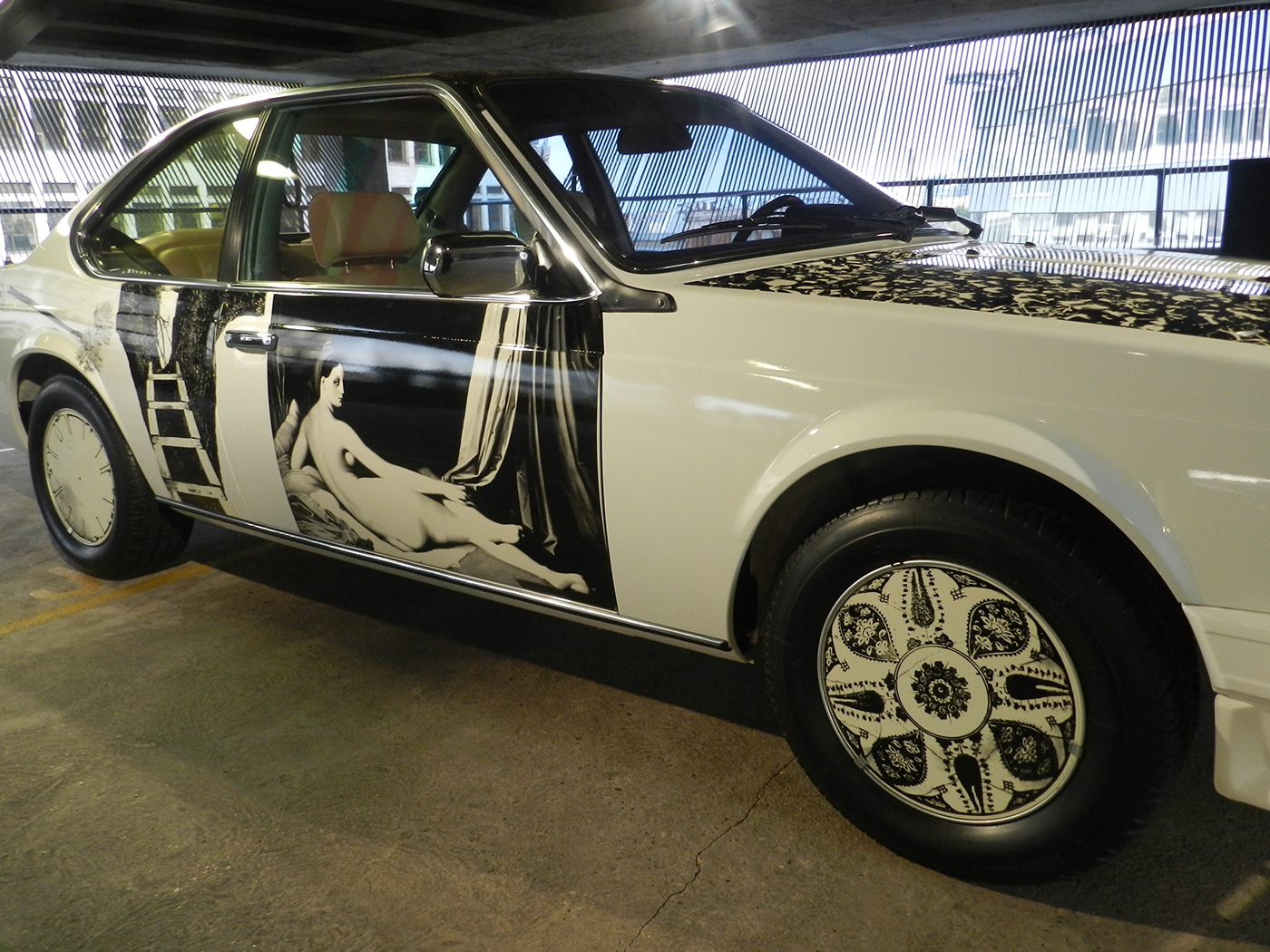 BMW car Art Exhibition Photography  Brewer Street NCP Alexander Calder roy lichtenstein Andy Warhol David Hockney Jeff Koons