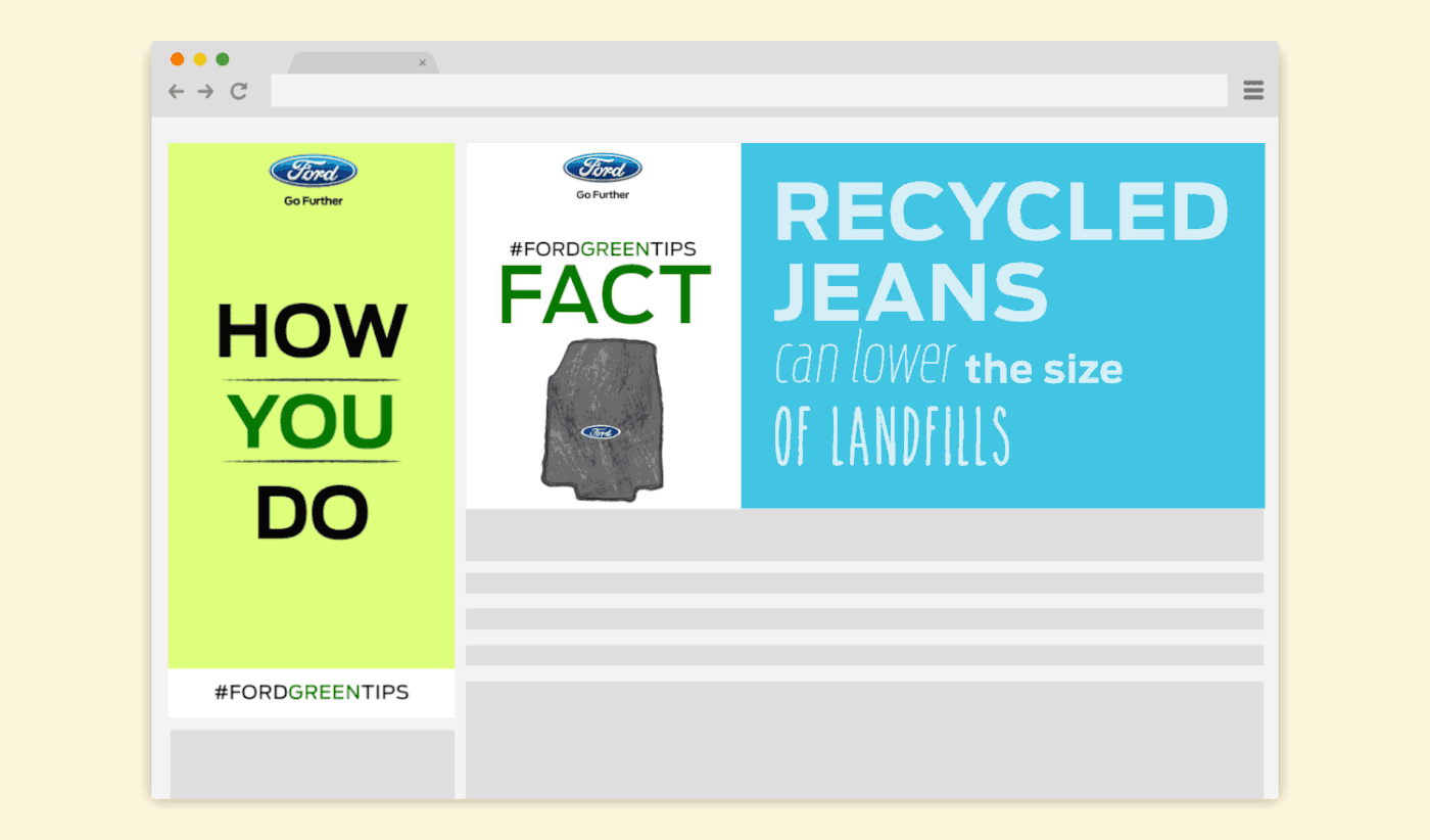 green hacks tips Ford green onion recycle upcycle Sustainability renewable energy