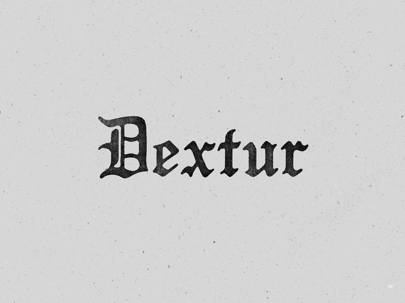 Blackletter font gothic handwriting lettering Logotype Script type Typeface typography  