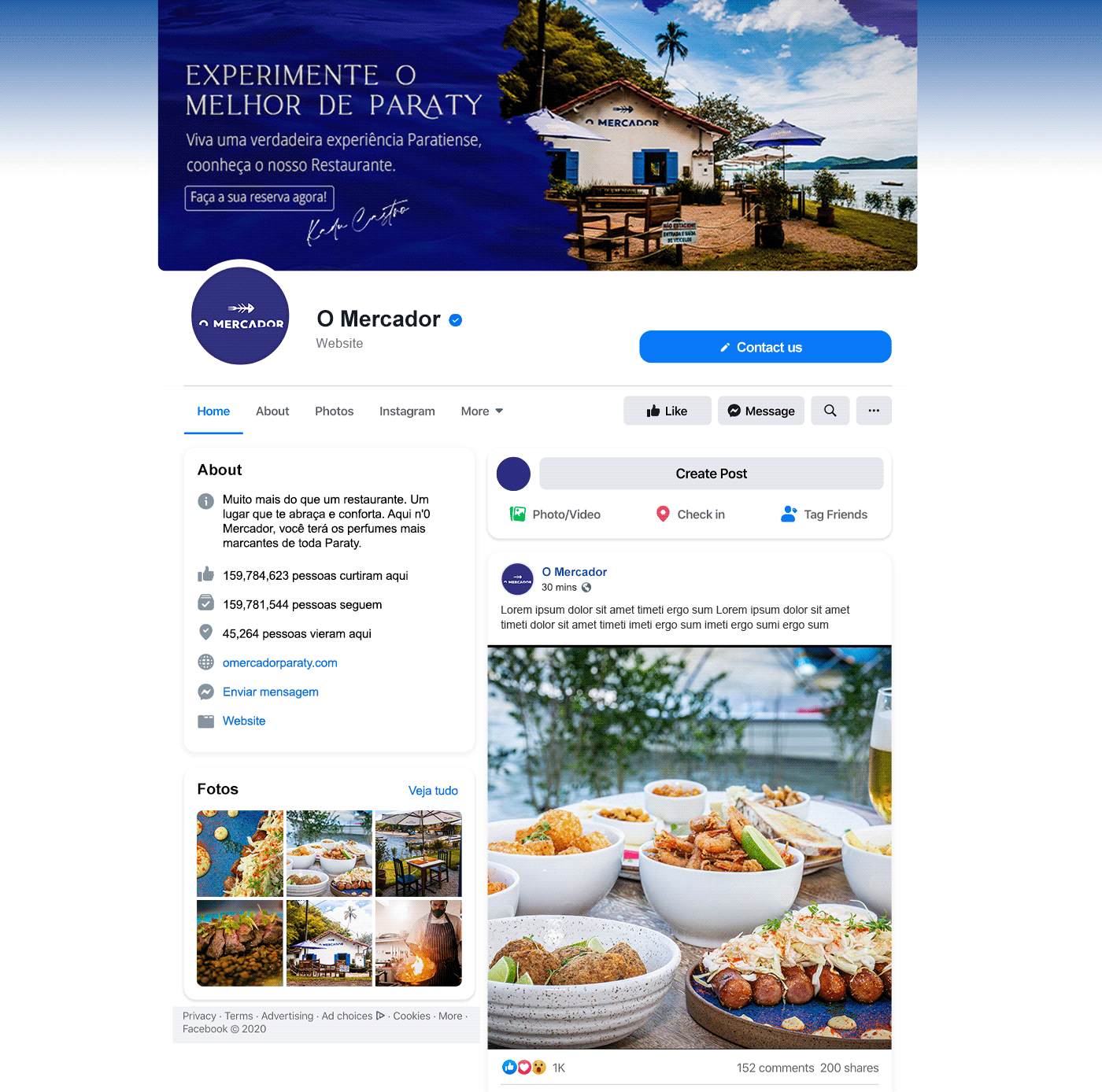 bistro brand carrossel design design gráfico marca recife restaurante social media Social media post