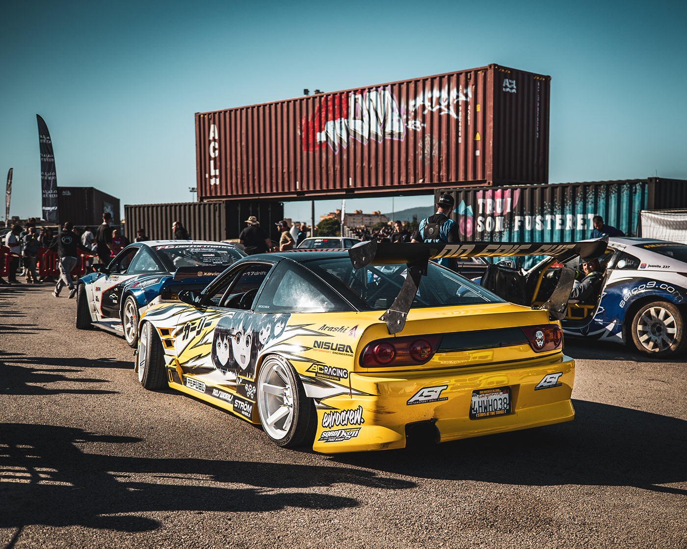 needforspeed nfs car Nissan nissan180sx comercial vibes yellow White desing container drift race tuner tuned