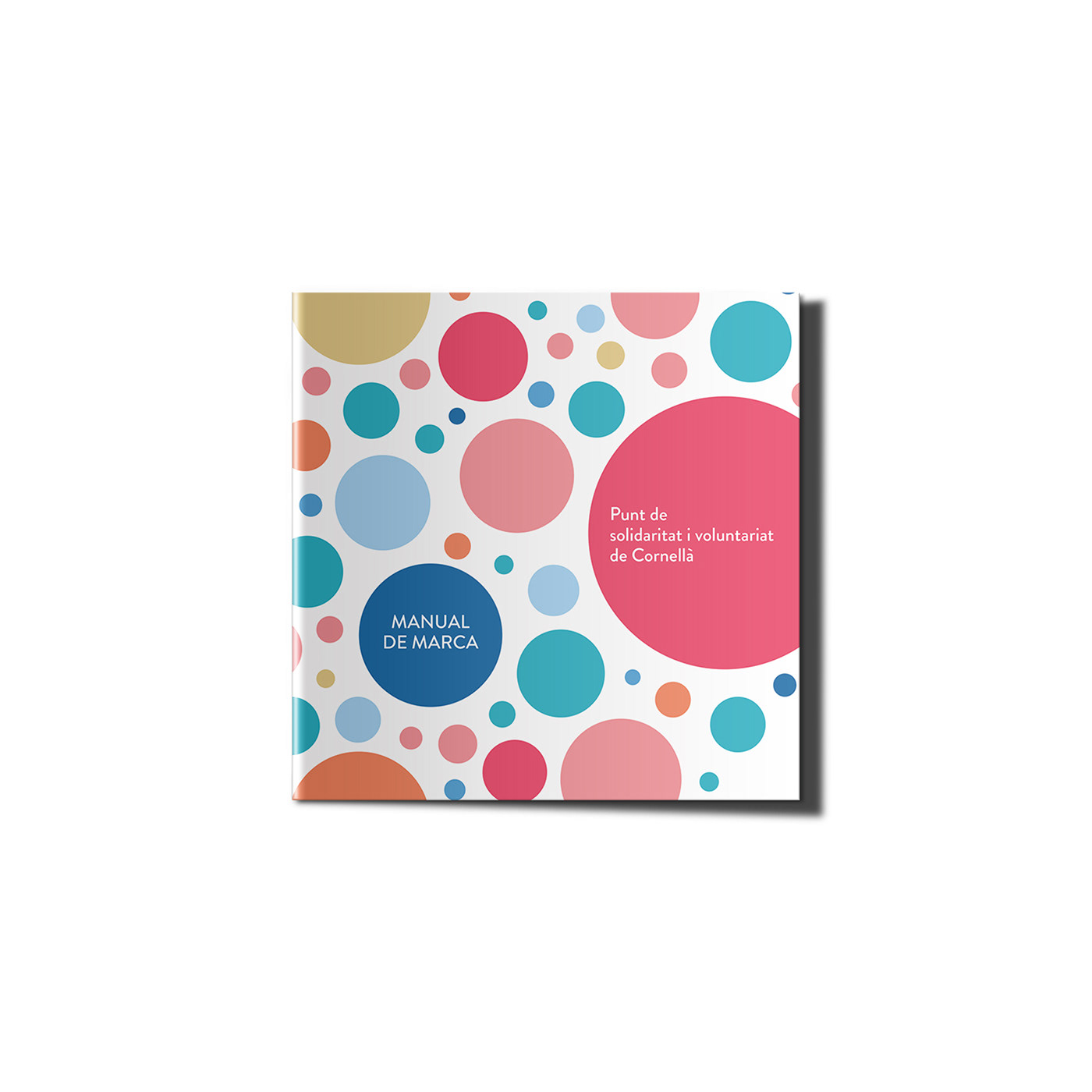 logo brand branding  design identity geometric circles colorful businesscards