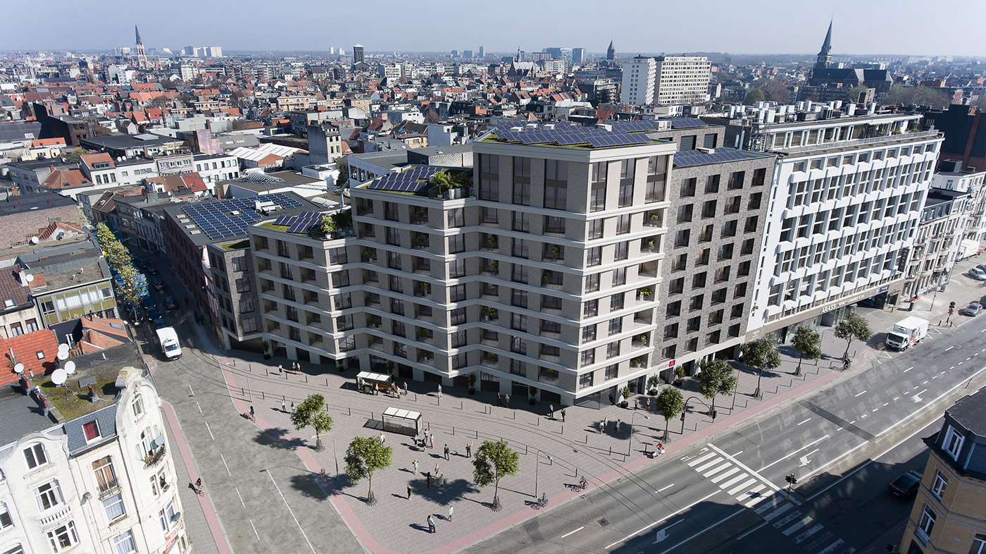3D developer real estate hotel architecture archviz Outdoor Render 3ds max modern