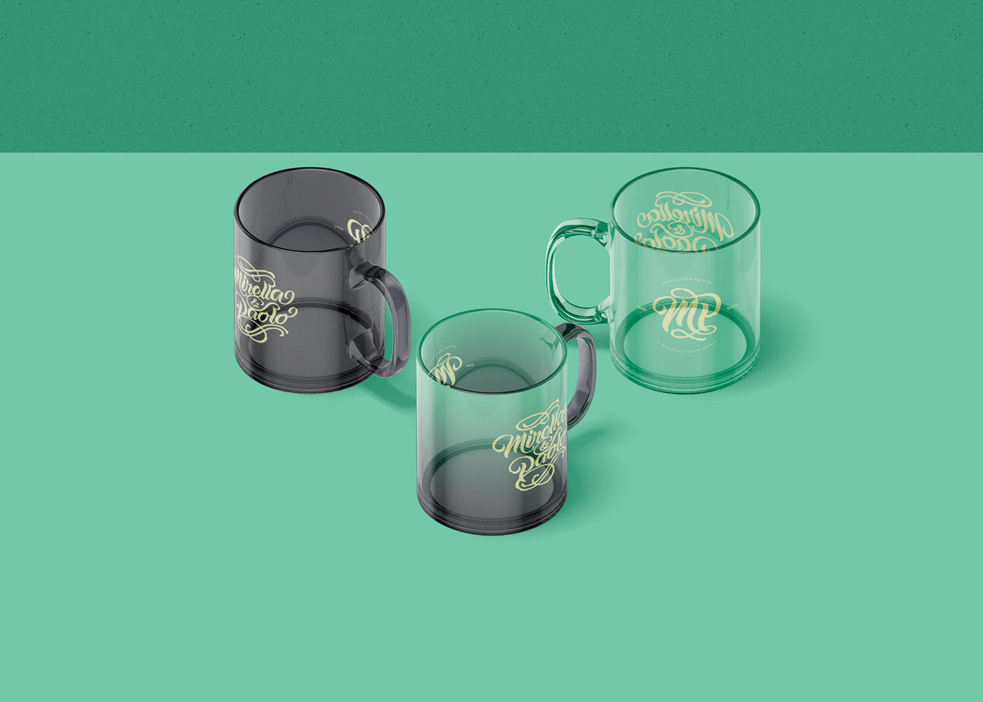 lettering art design weeding animation  glass