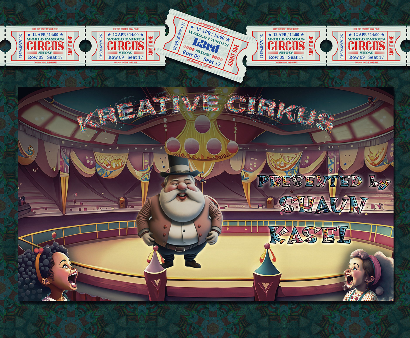 artwork cartoon Circus Community Challenge concept art digital painting fantasy