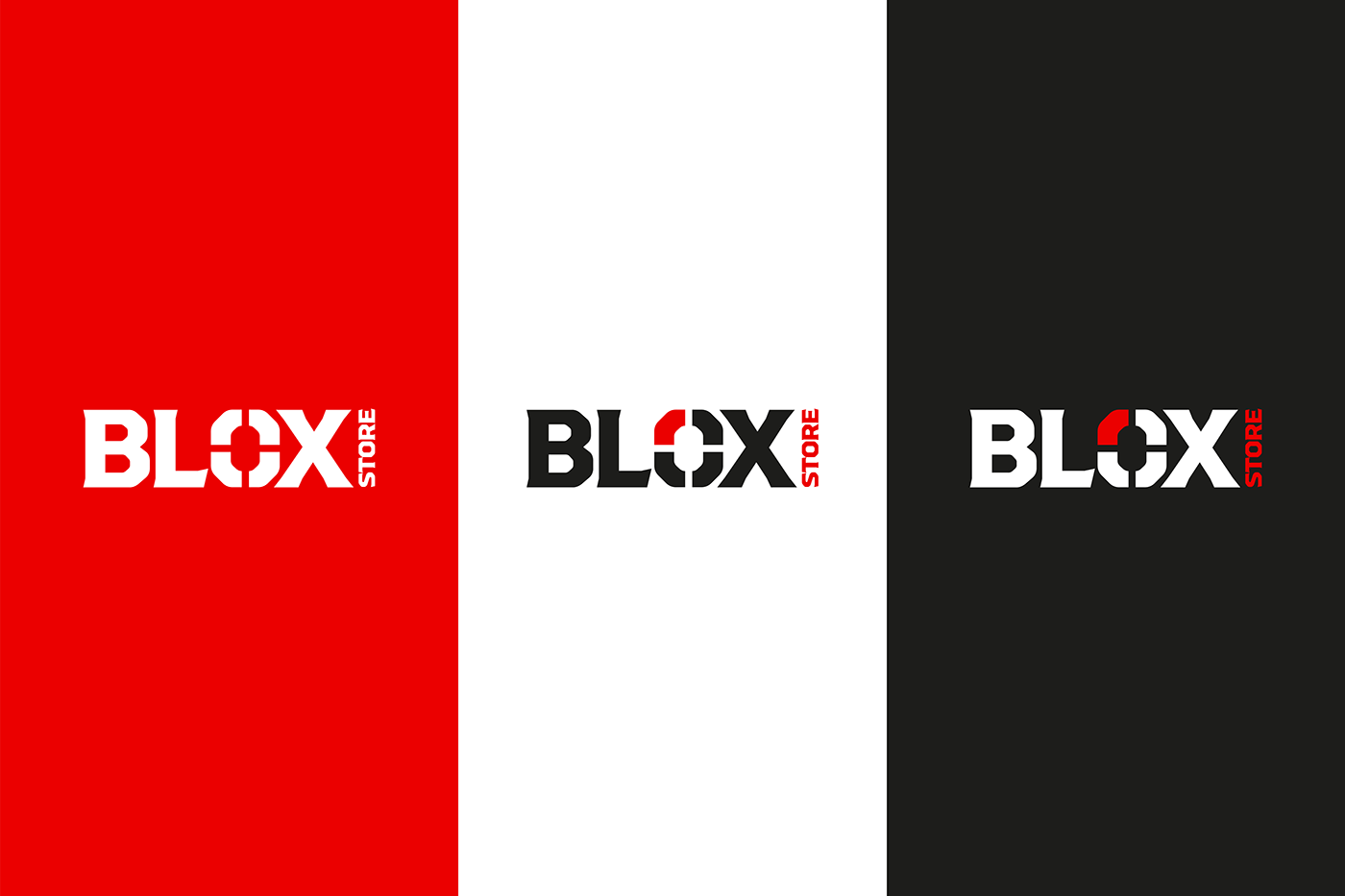 logo marca Logomarca identidade visual blox store loja Celular blox store