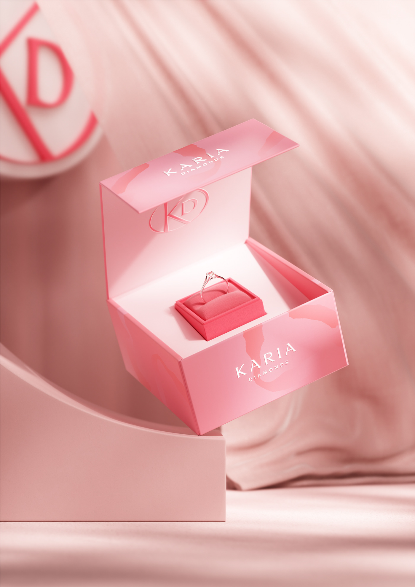 branding  Packaging Web Design  diamond  jewelry Necklace luxury luxurious elegant feminine