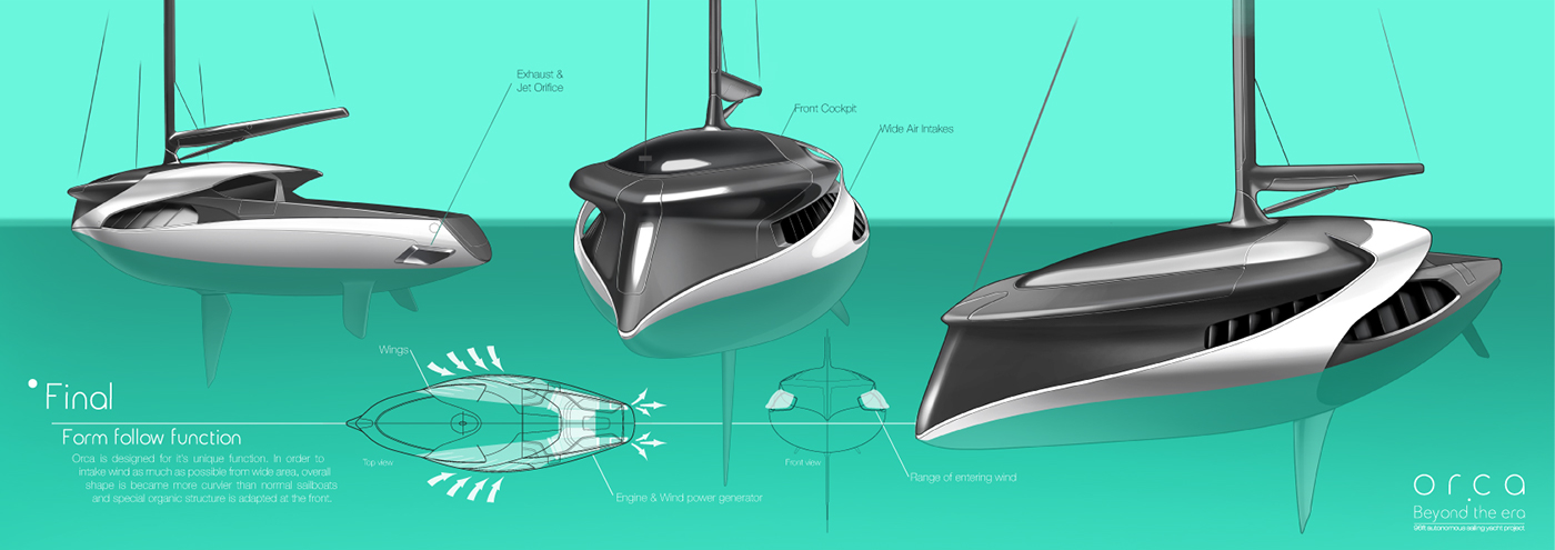 boat boatdesign design supeyacht concept photoshop 3D rendering sketch Alias