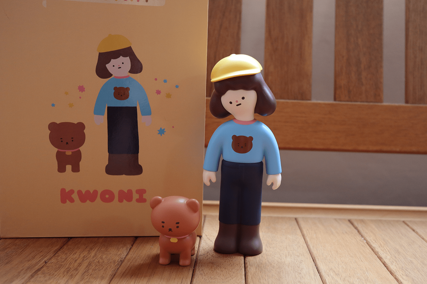 arttoy Character cute designertoy dori kwoni raccoonfactory toy 궈니 너구리공장