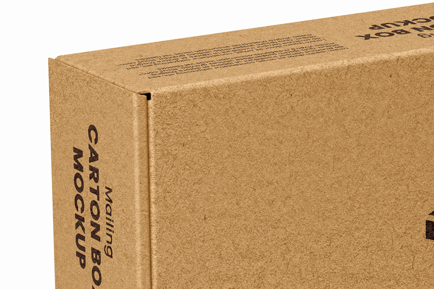 box carton deliver delivery mailing mock-up Mockup post send