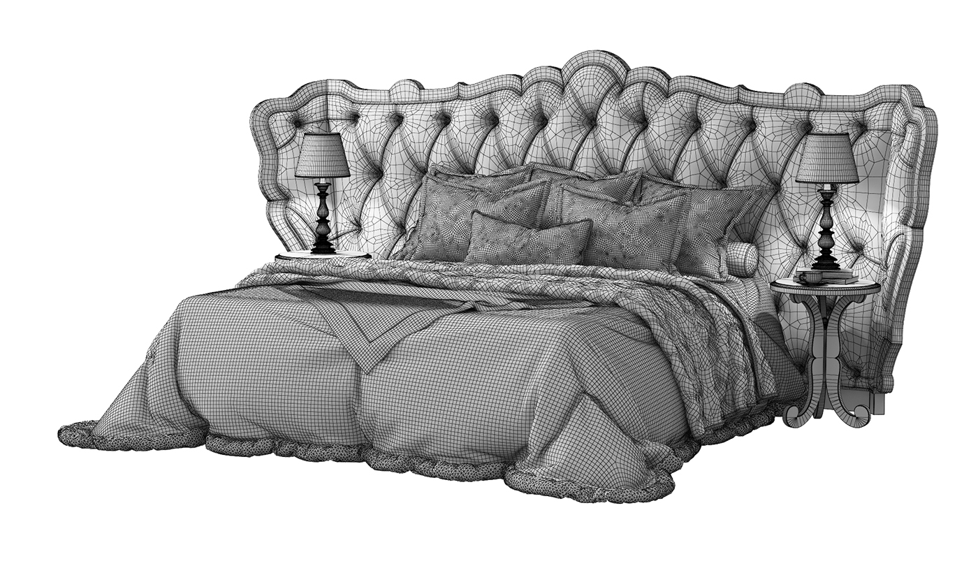 3D model 3d modeling furniture visualization