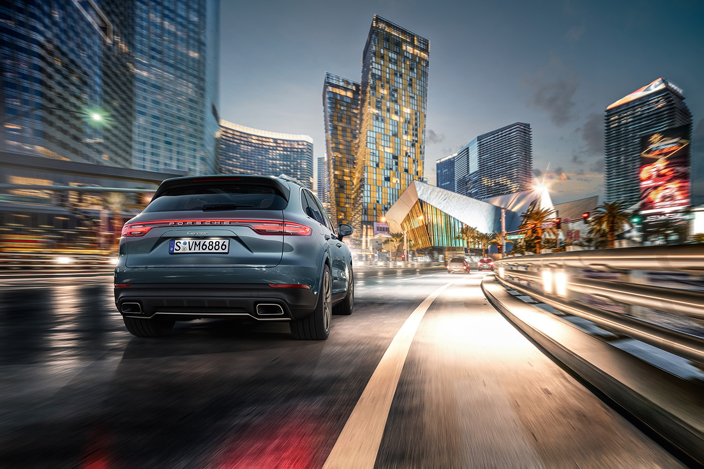 CGI Porsche Cayenne car automotive   car photography transportation Render grading
