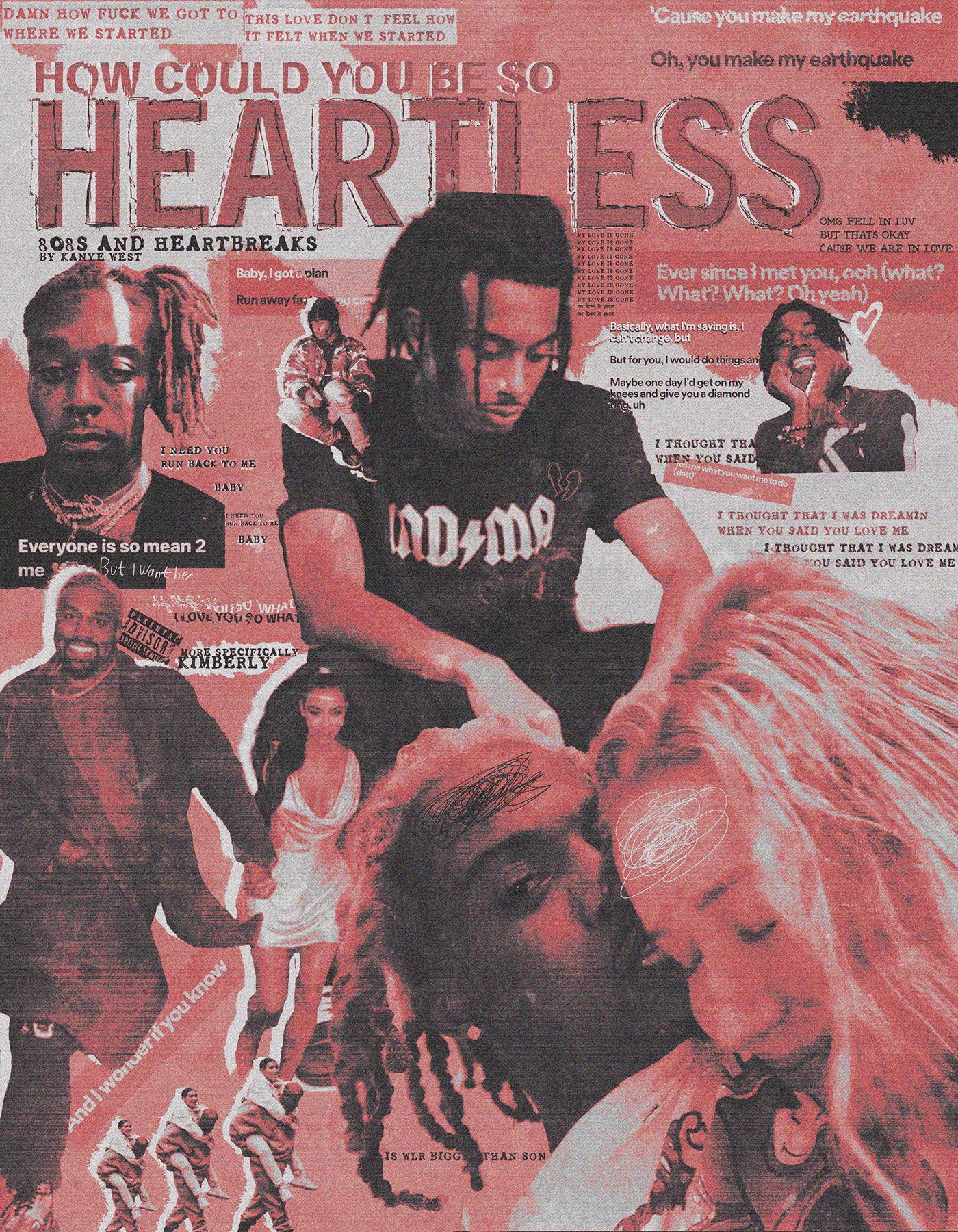 808s & heartbreak cover iggy azalea Kanye West kimkardashian Love music PlayboiCarti rap sad