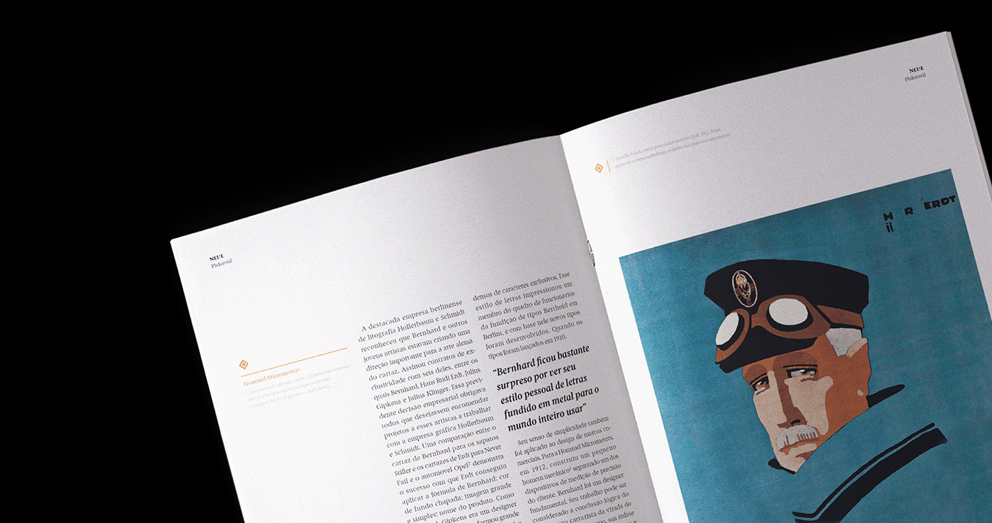 editorial Layout magazine minimal minimalist revista