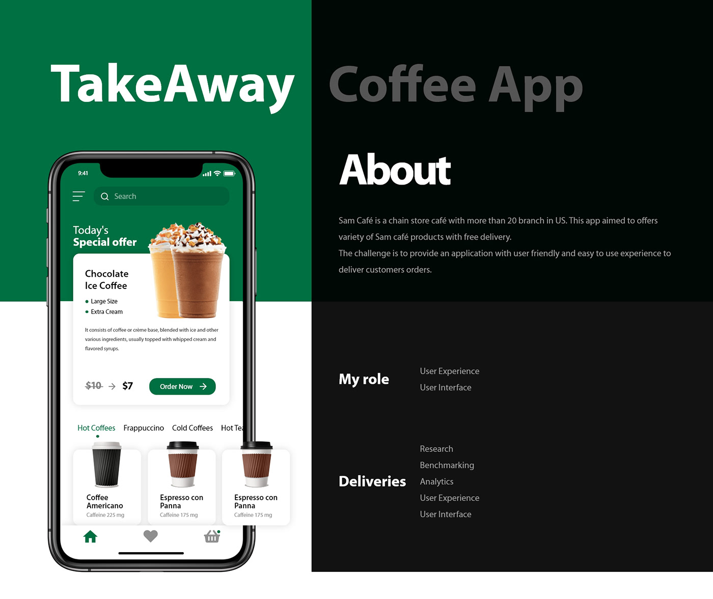 app app design application Coffee coffee app UI ui design ux UX design uxd