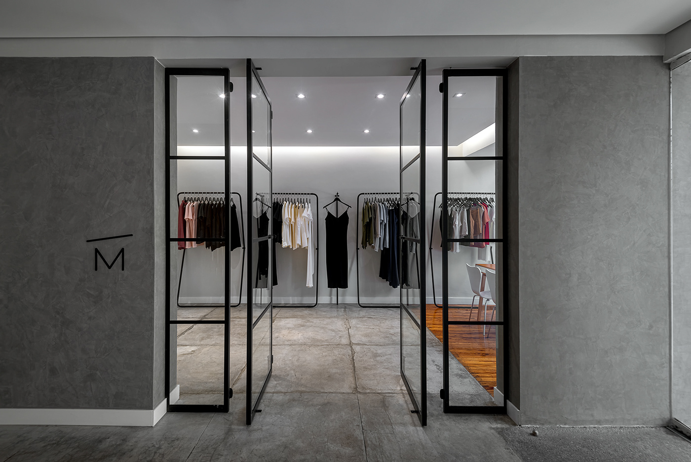 goiânia loja minima minimalismo moda Retail Retail design varejo architecture ARQUITETURA