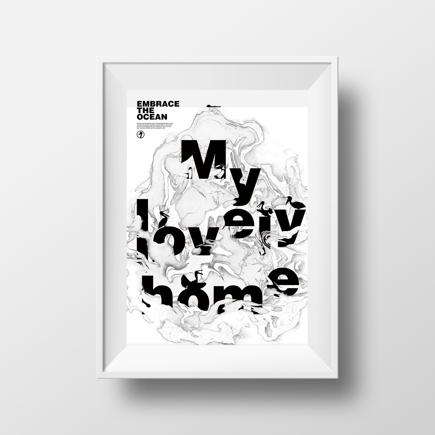 poster type Marble