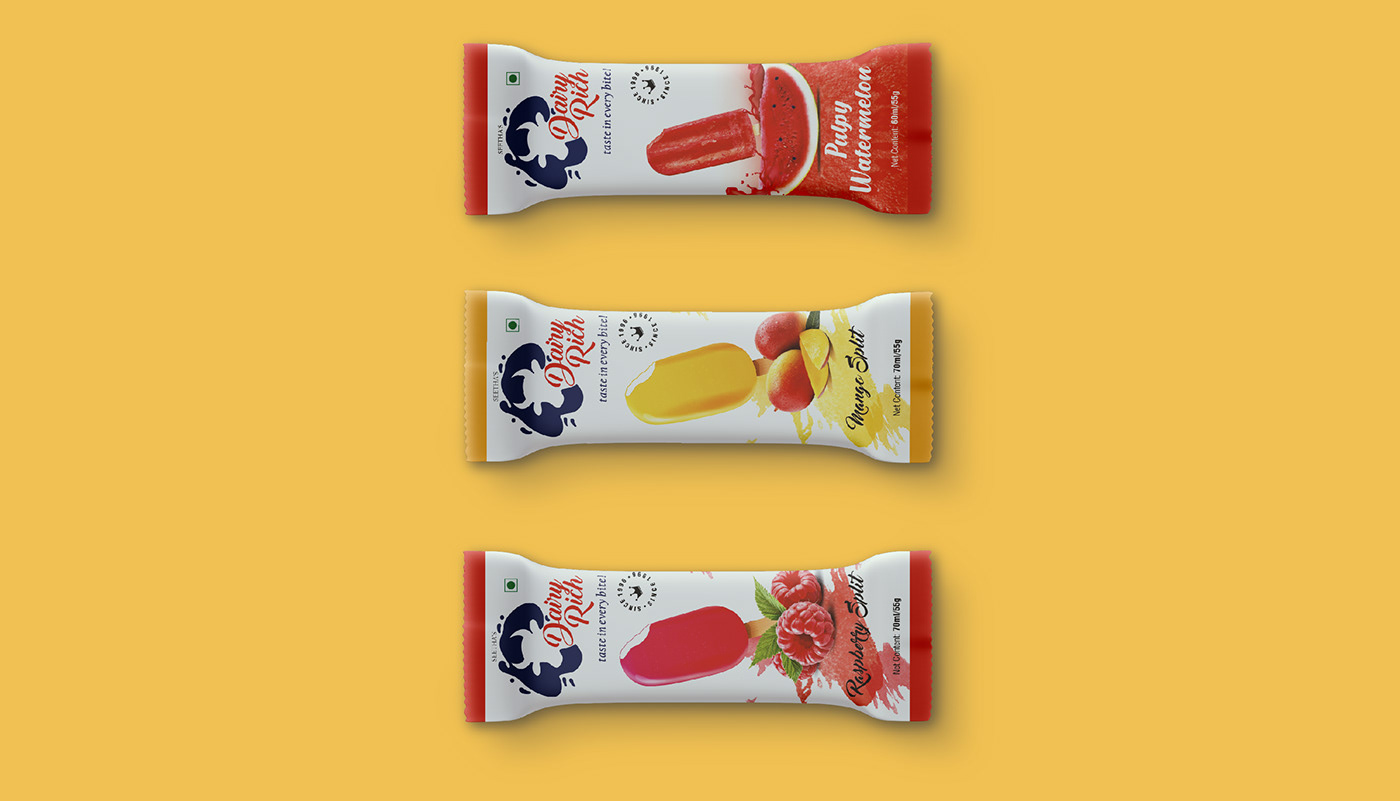 candy bar choco bar icecream packaging design