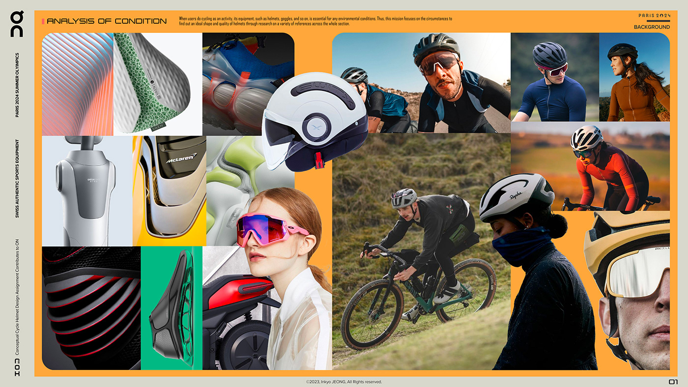 on On running cycle Helmet Cycling Rhino keyshot 3d modeling accessories equipment
