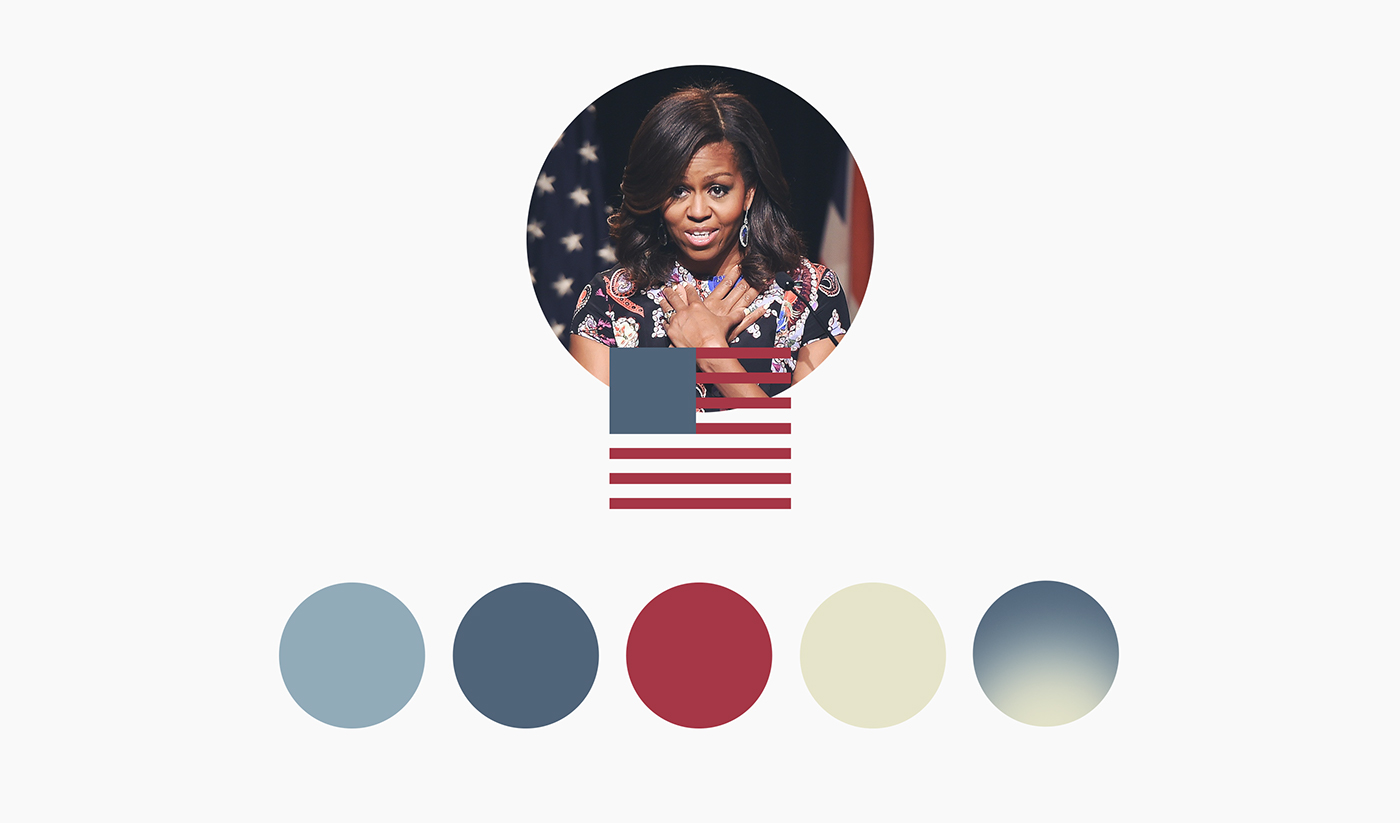 obama michelleobama Trump donald Presidential branding  logo usa united states barack