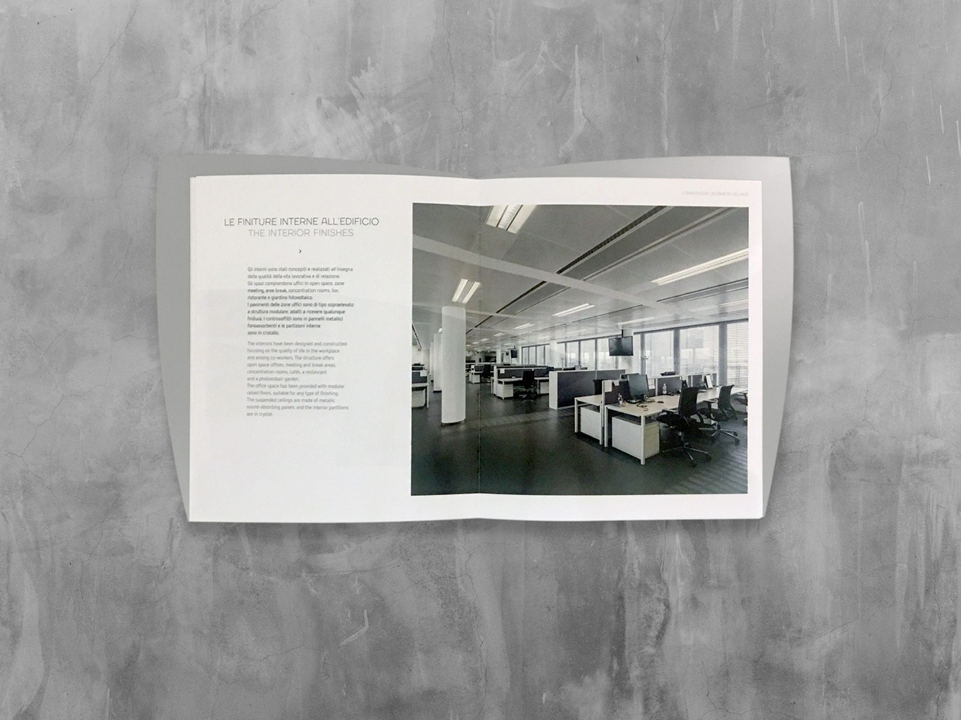brochure graphic print print design  building offset printing Layout