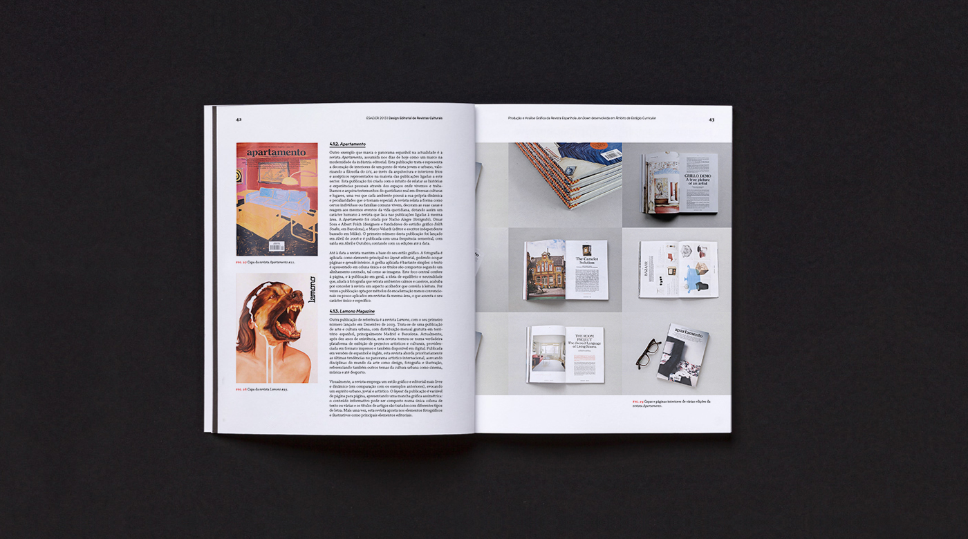 thesis Master cultural magazine Jot Down spain Layout editorial ESAD esad.cr book