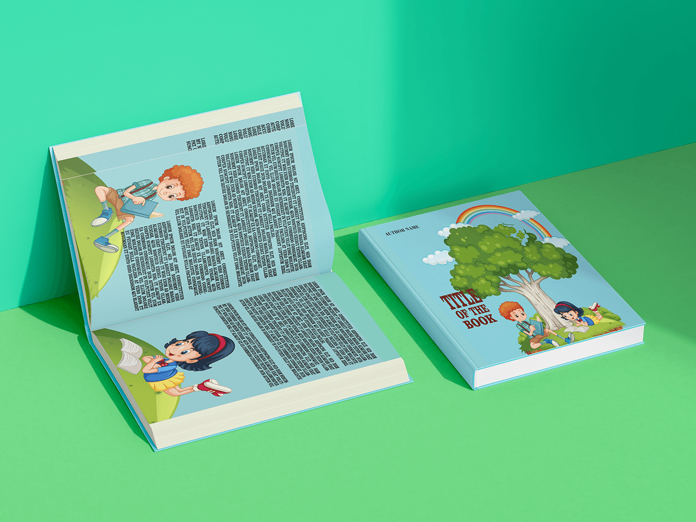 cartoon Character design  book cover book cover design cover book design books children kids illustration