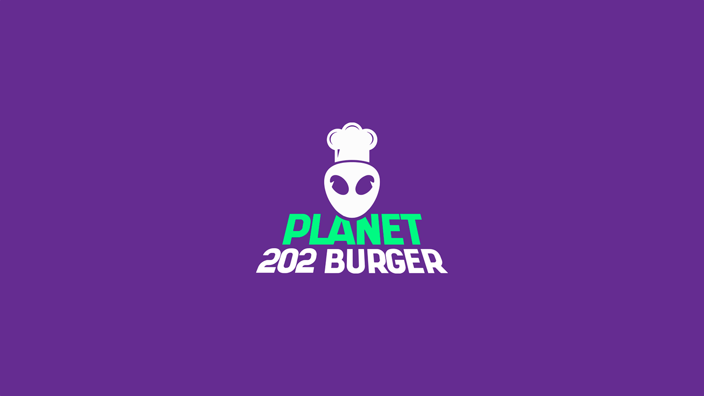 branding  burger hamburgueria planet design brand identity Logotipo Logotype Brand Design logo