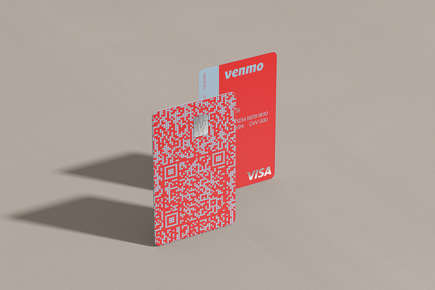 art direction  graphic design  Packaging The New Company venmo design credit card