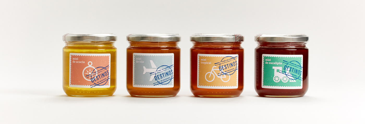 miel honey Naturval Label etiqueta brandsummit gourmet bee Abeja
