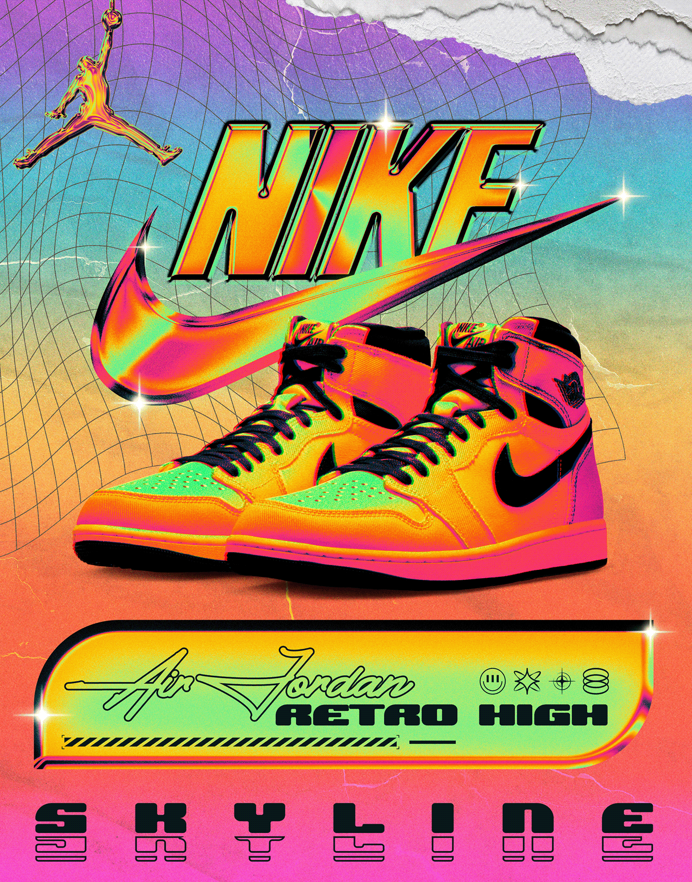 design Graphic Designer Nike shoes sneakers basketball LeBron James Kobe Bryant jordan NBA