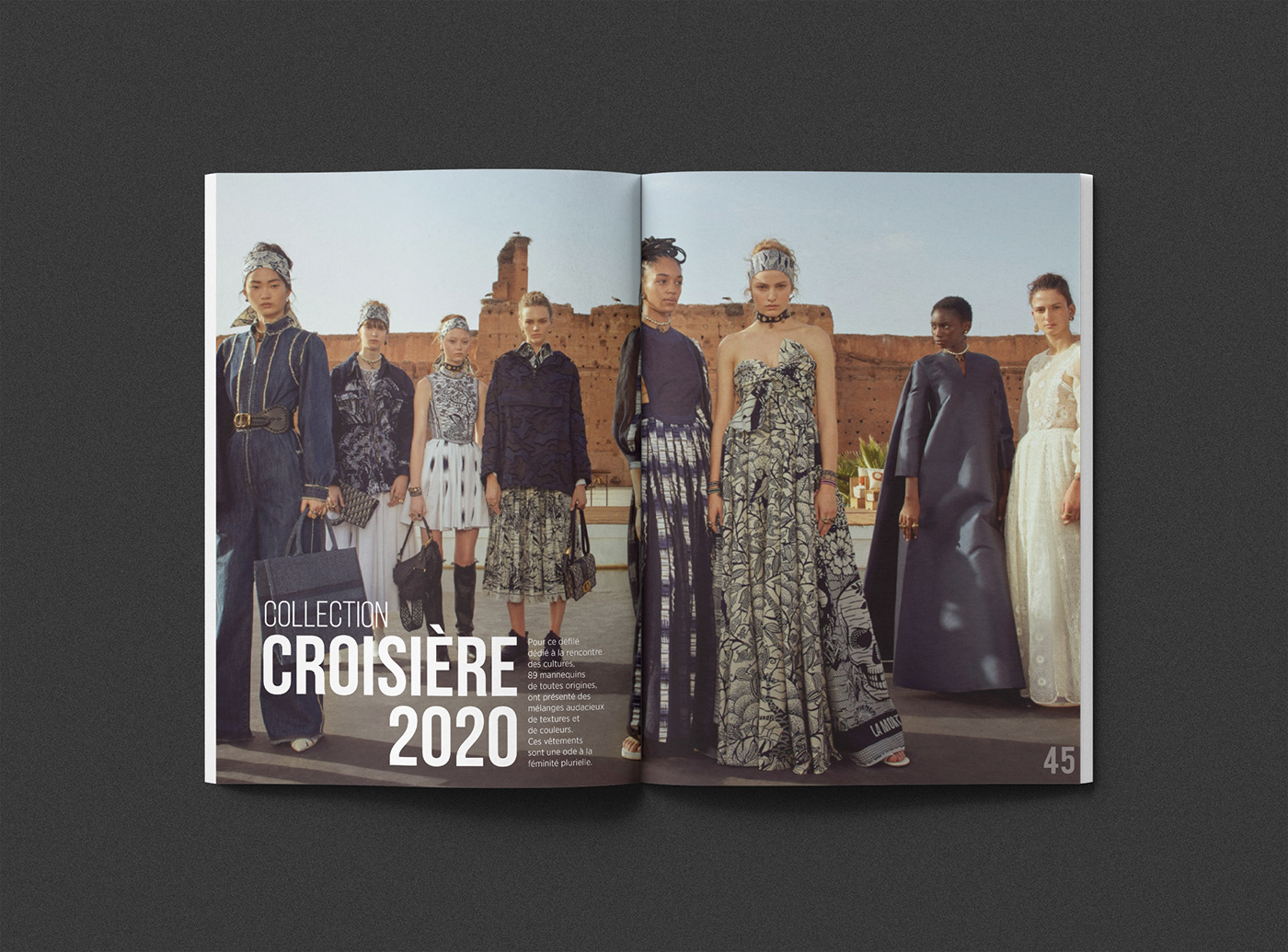 brandbook Dior Layout luxe Photography  book graphic design  Mode