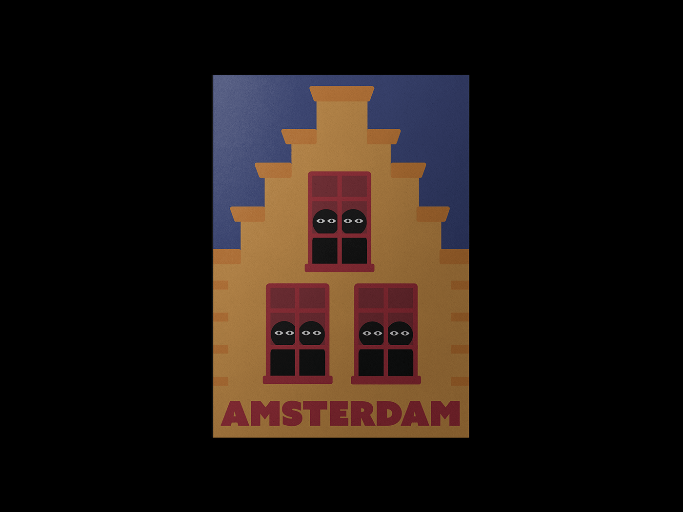 amsterdam berlin Poster Design self branding print design  poster Cities Travel city Venice