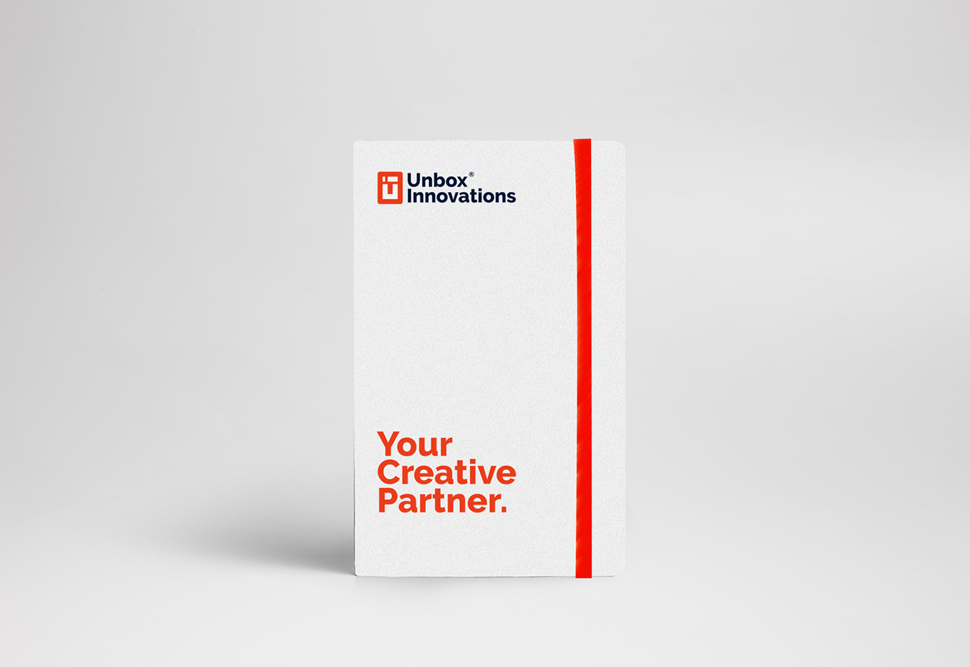 unbox innovation blockchain devops branding Logo Design brand identity digital orange logo designer