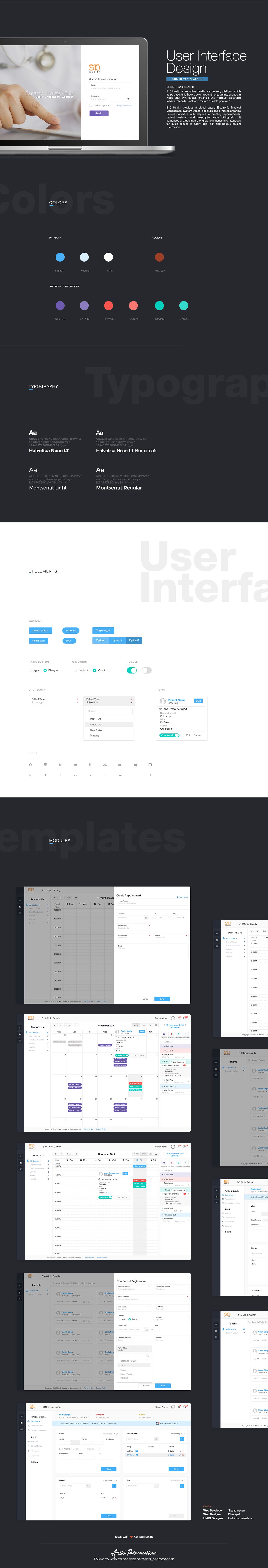 ui design EMR user interface cms admin template Web Design  dashboard flat Web statistics