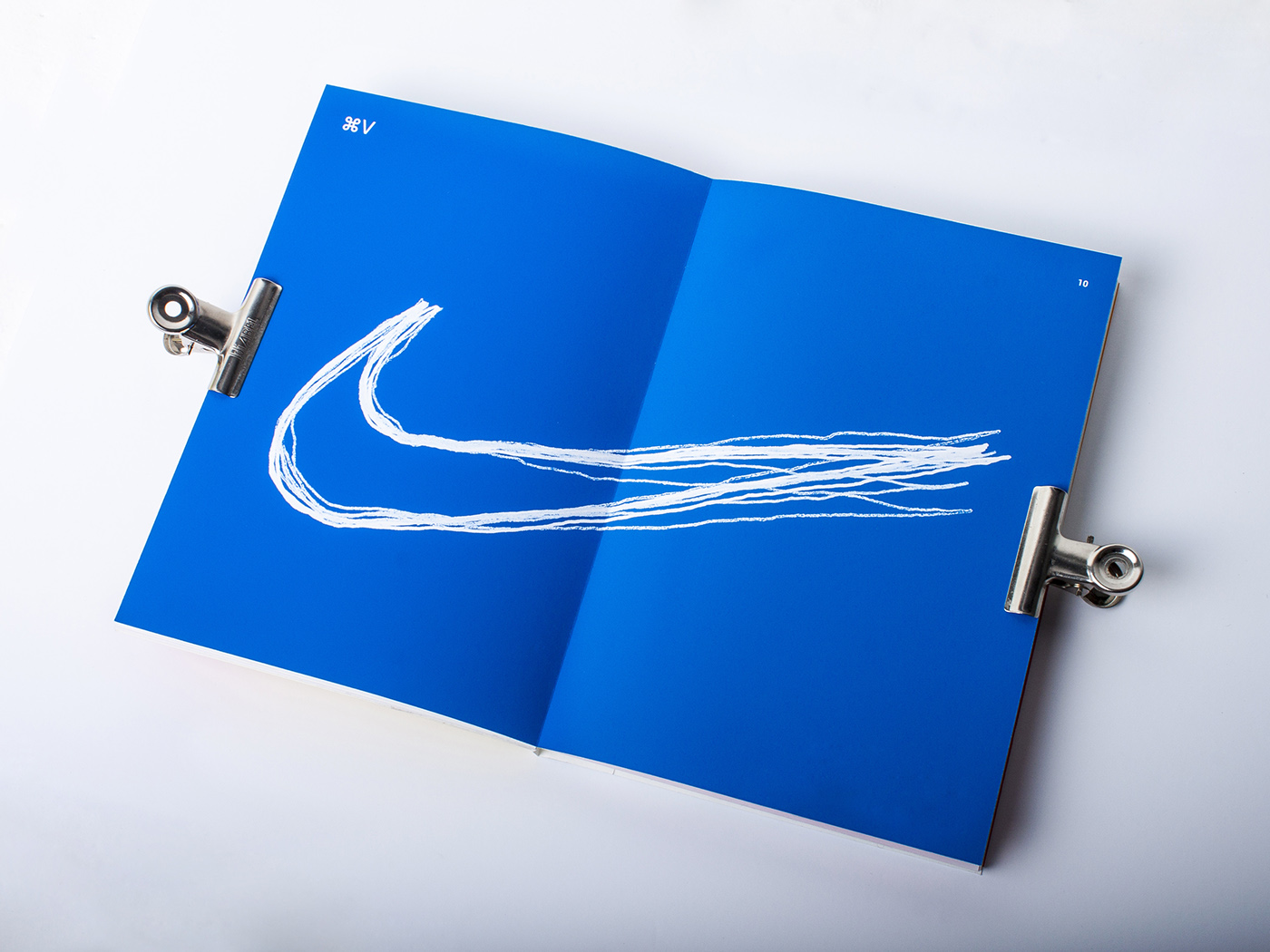 magazine Typographie brand Nike chanel copy book Booklet poster lacoste scan photocopy color Color Block brands