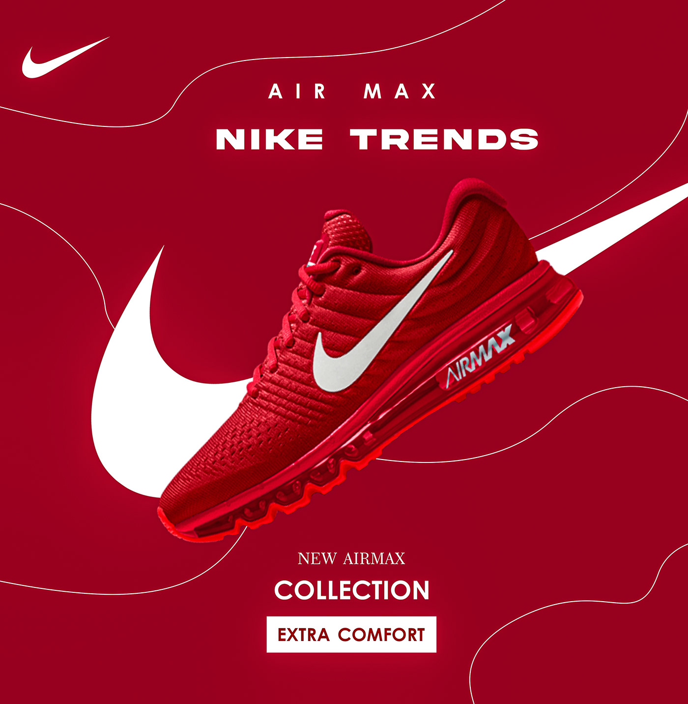 Nike airmax shoes Poster Design posters Social media post