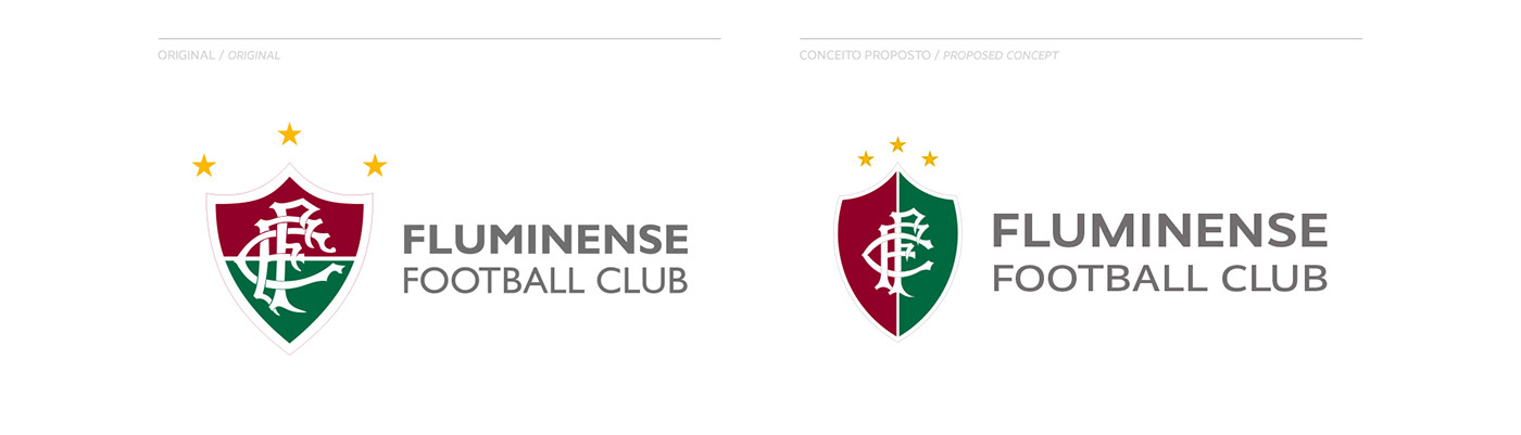 brand brand identity branding  design FFC fluminense football futebol redesign soccer