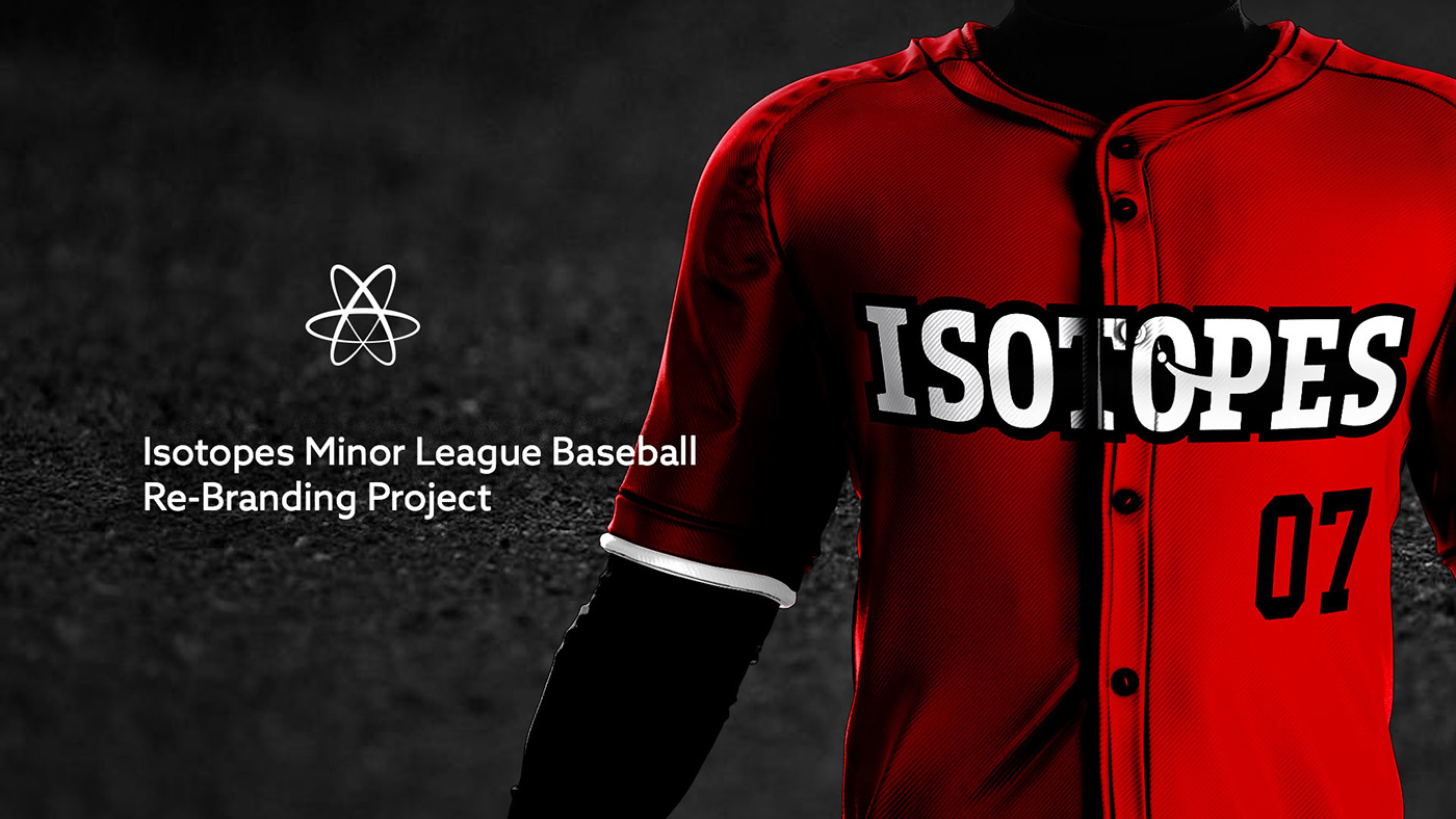 baseball MiLB Rebrand motion Isotopes branding 