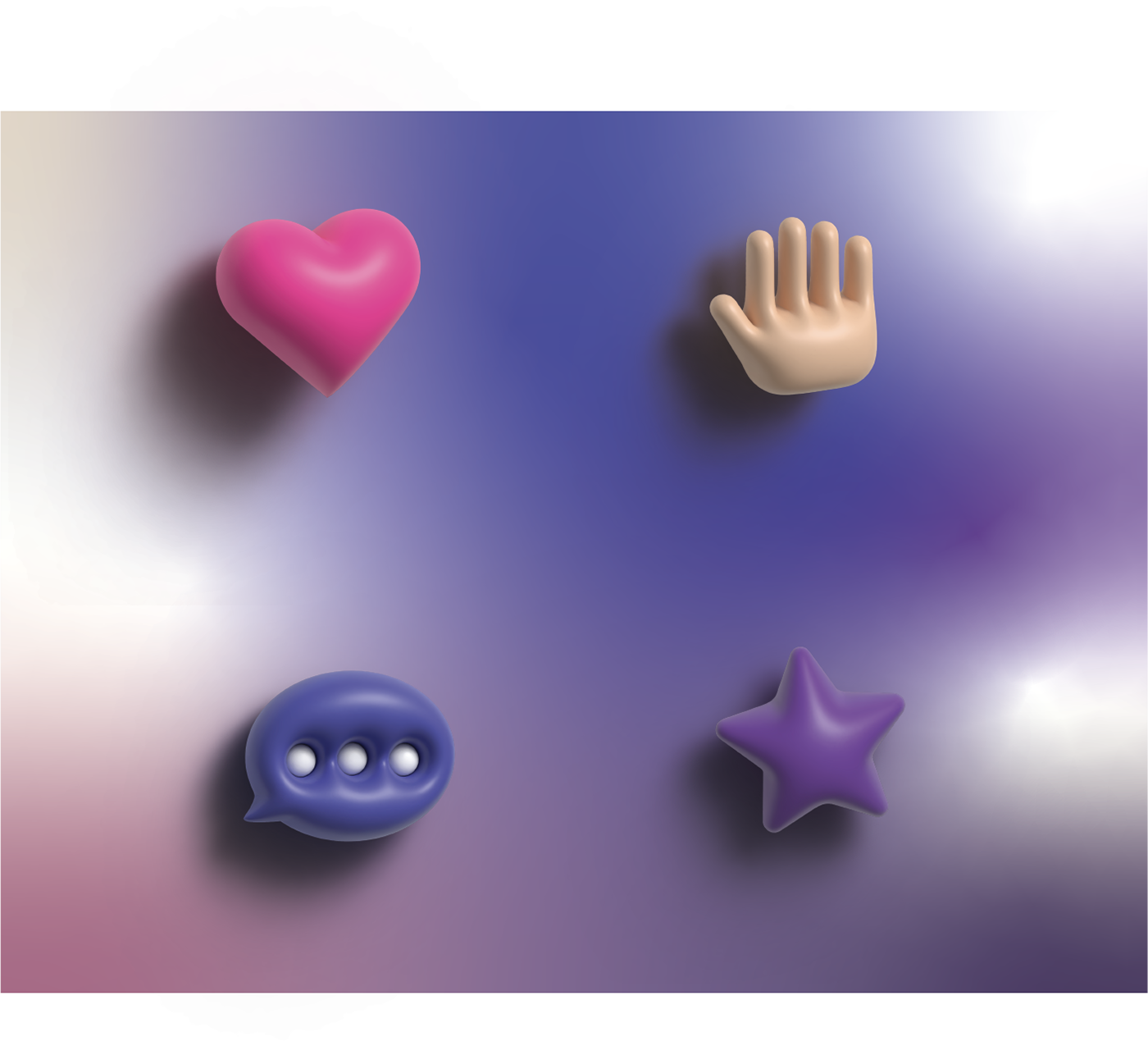 3D Emojis graphic design  Illustrator