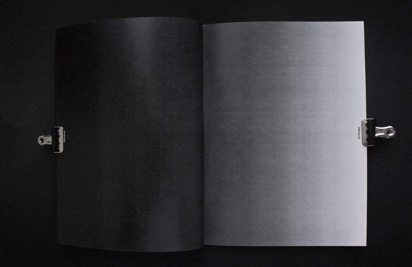 noir magazine edition black and white gradient