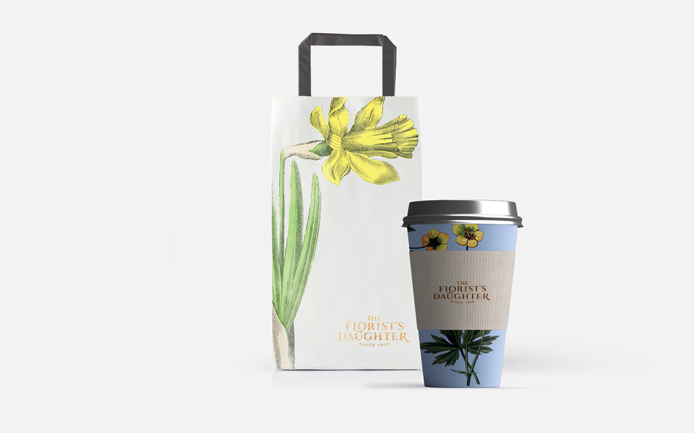 restaurant branding  Packaging Flowers