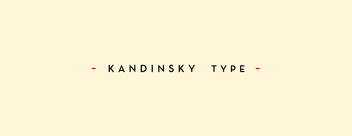 kandinsky abstract tipografia type wassily dot point plane line kandinski