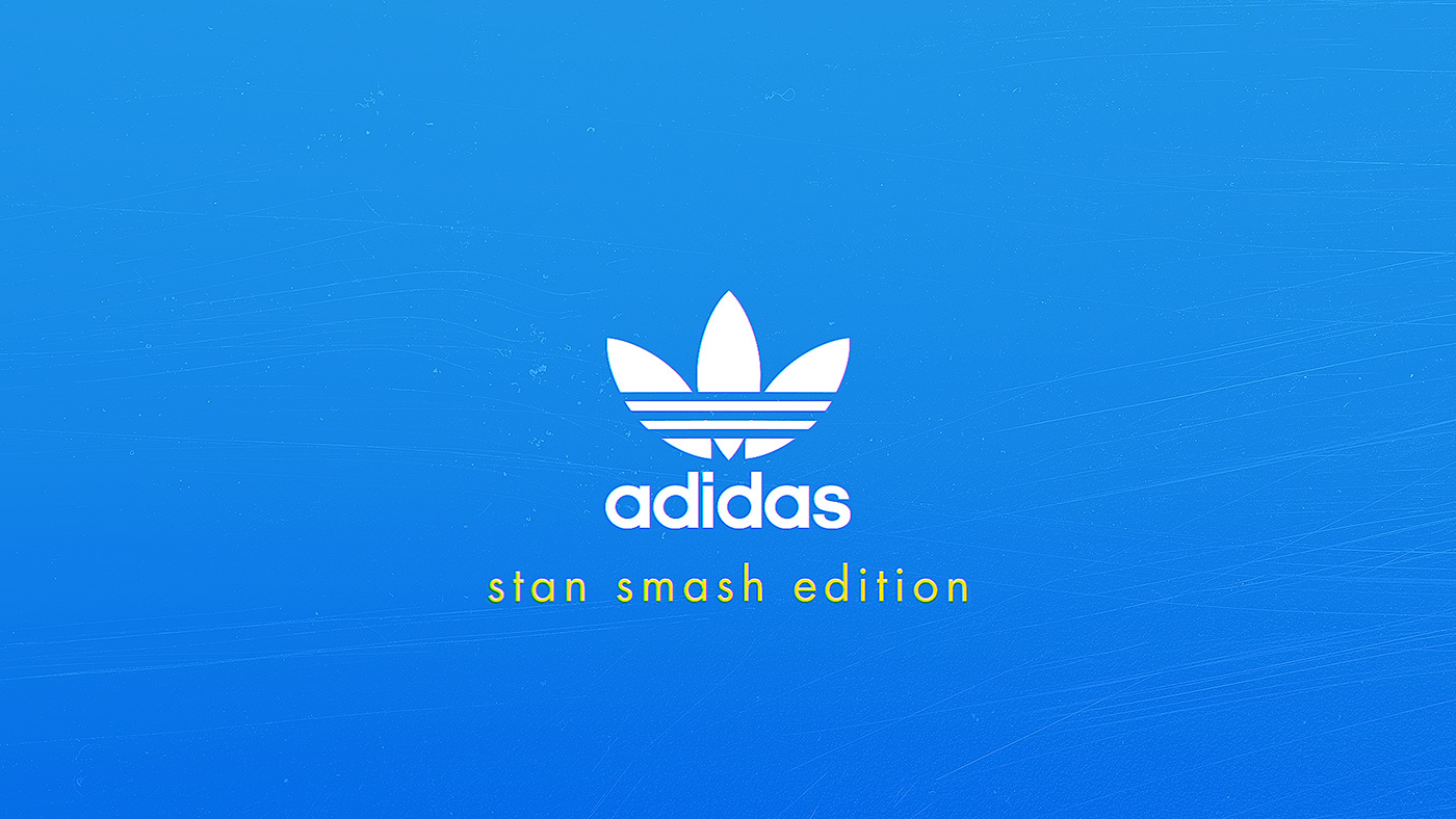 Adidas Stan smash edition logo design