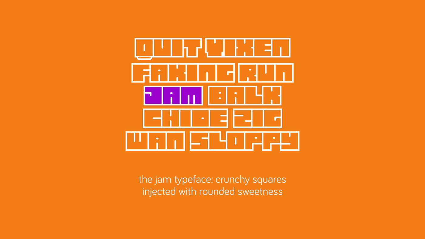 typography   Modular Typeface graphic design  Ghana