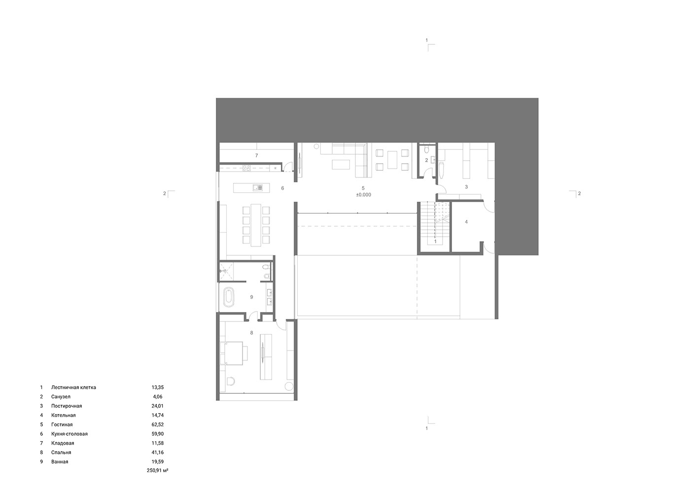 3ds max architect architecture clean corona exterior minimal modern visualization White
