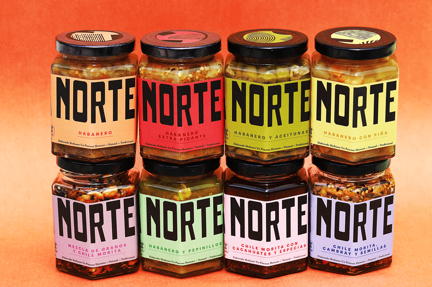 comida etiqueta Food  Label mexico monterrey monumento Packaging salsa wordmark