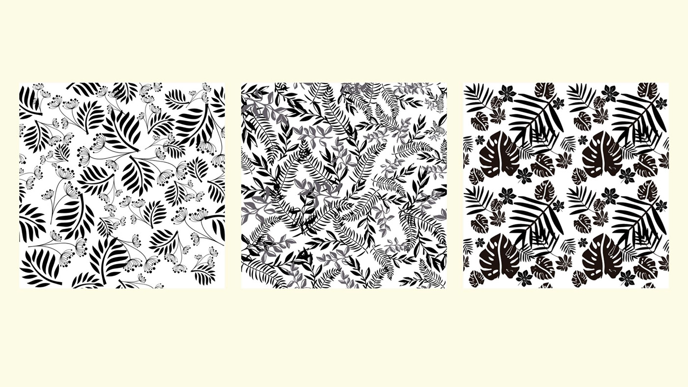 pattern print design  textile Tropical